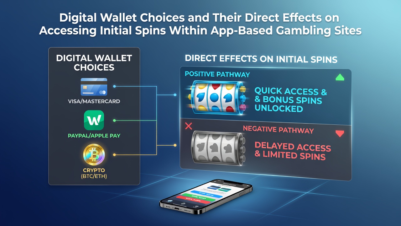 Digital Wallet Choices and Their Direct Effects on Accessing Initial Spins Within App-Based Gambling Sites