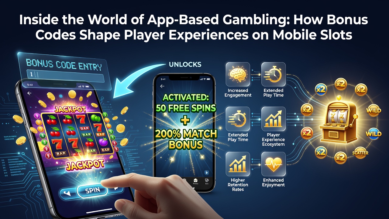 Smartphone screen showing active bonus spins on a mobile slot game with progress bar and timer