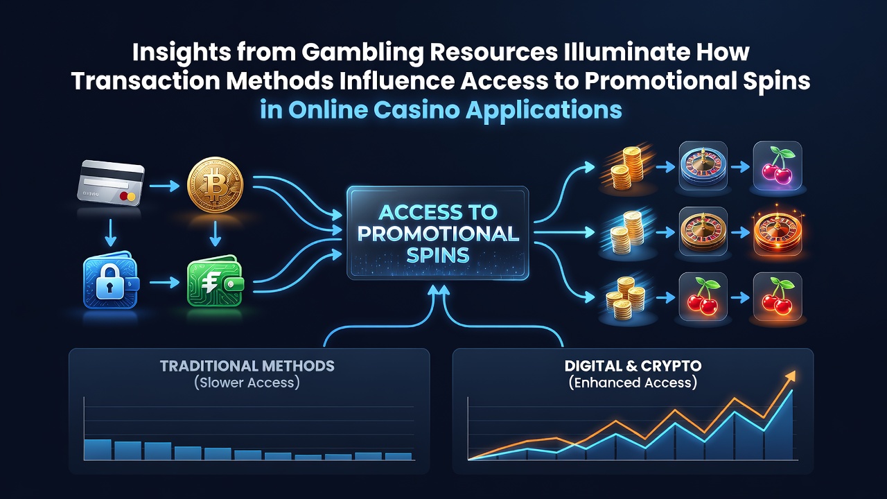 Insights from Gambling Resources Illuminate How Transaction Methods Influence Access to Promotional Spins in Online Casino Applications